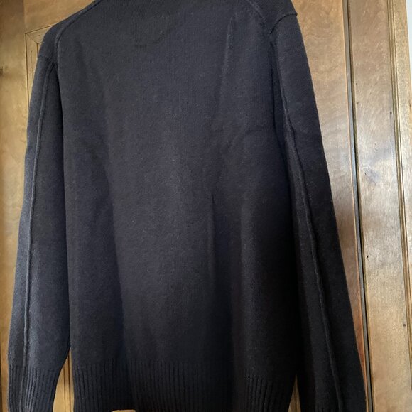 VINTAGE Men's Lambswool Knit Sweater Pullover. PRISTINE Camel Active / Dornbush - Picture 2 of 15